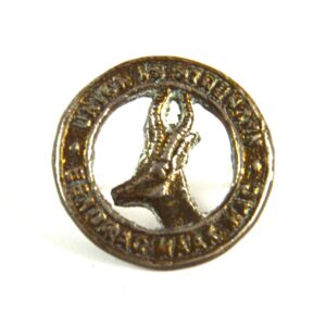 South African Union Defence Force Sandcast Collar Badge (1940-1945 Pattern)