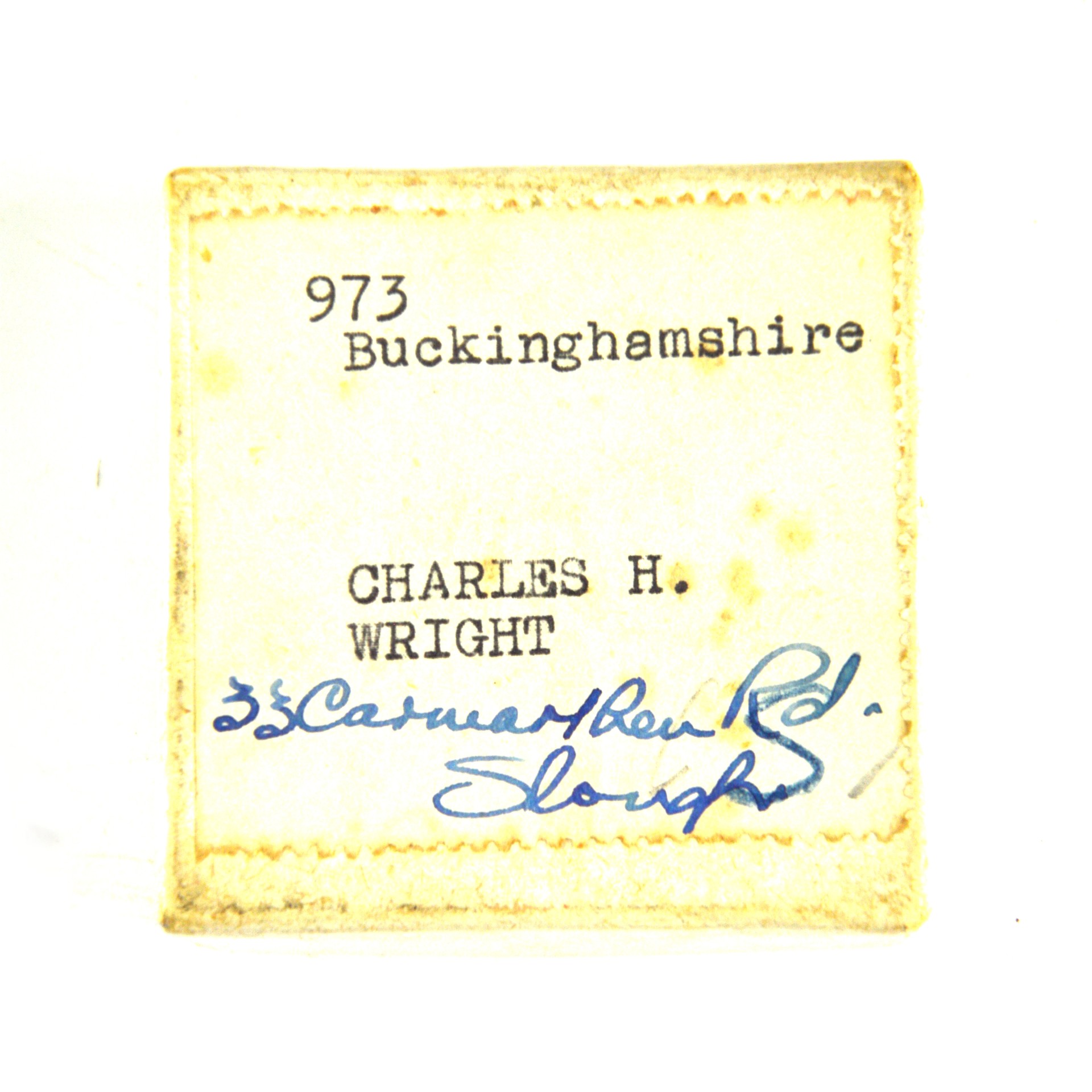 Special Constabulary Long Service Medal (GRVI 1937-1947 Type) in Box, Charles Harry Wright, Buckinghamshire Special Constabulary - Image 3