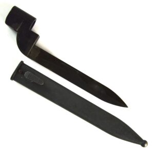 South African No. 9 Socket Bayonet with Steel Scabbard