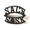 South African Corps of Signals (SACS / SASK) Cast Shoulder Title
