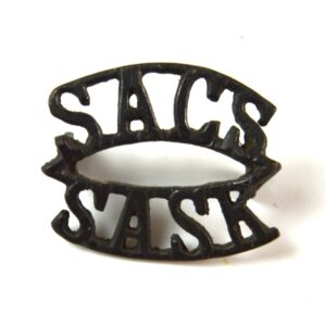 South African Corps of Signals (SACS / SASK) Cast Shoulder Title