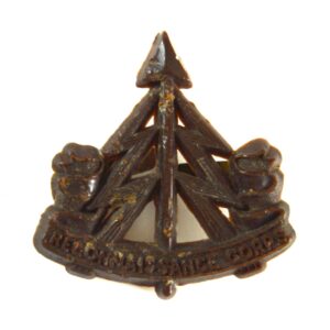 Reconnaissance Corps Economy Plastic Cap Badge (1941-1946 Pattern) - Original