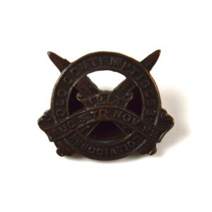 Old Contemptibles Association Lapel Badge