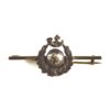 Royal Marine Light Infantry (RMLI) Silver Hallmark Sweetheart Brooch - George Loveridge & Co, 1921
