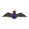 Royal Air Force (RAF) Silver Plated Wings Sweetheart Brooch Badge
