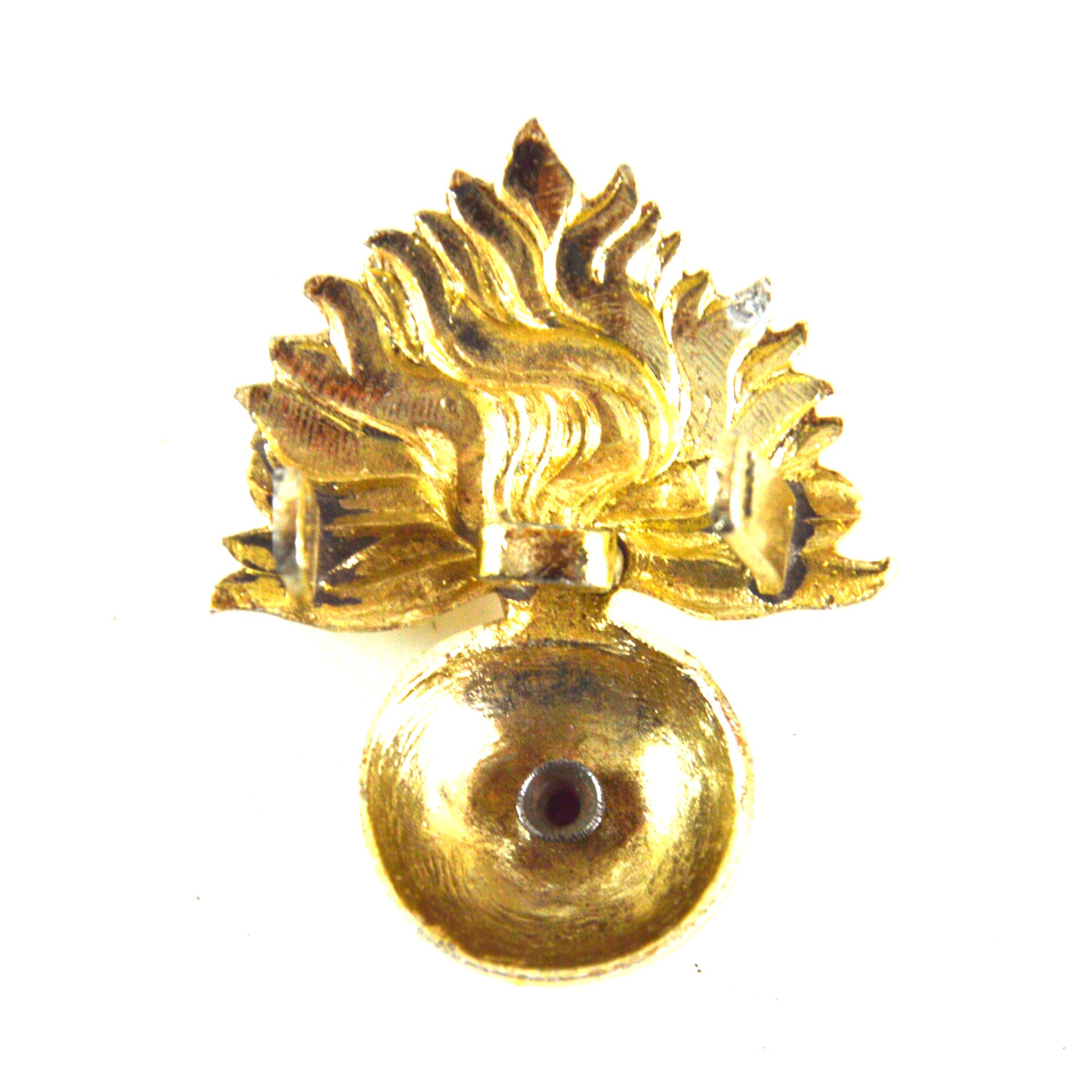 Royal Regiment of Fusiliers Anodised Cap Badge (Queen's Crown, 1968-2022 Pattern) - Image 2