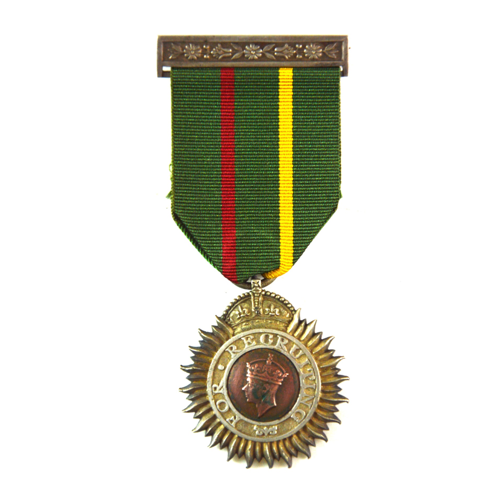 Indian Recruiting Badge (GRVI, 1940-1947)