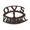 South African 1st (Bloemfontein) Battery, Orange Free State Field Artillery  (OVS / 1 / VELD. ART.) Bronze Shoulder Title