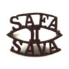 2nd South African Field Artillery (SAFA-II-SAVA) (Post-1923 Pattern) Bronze Shoulder Title