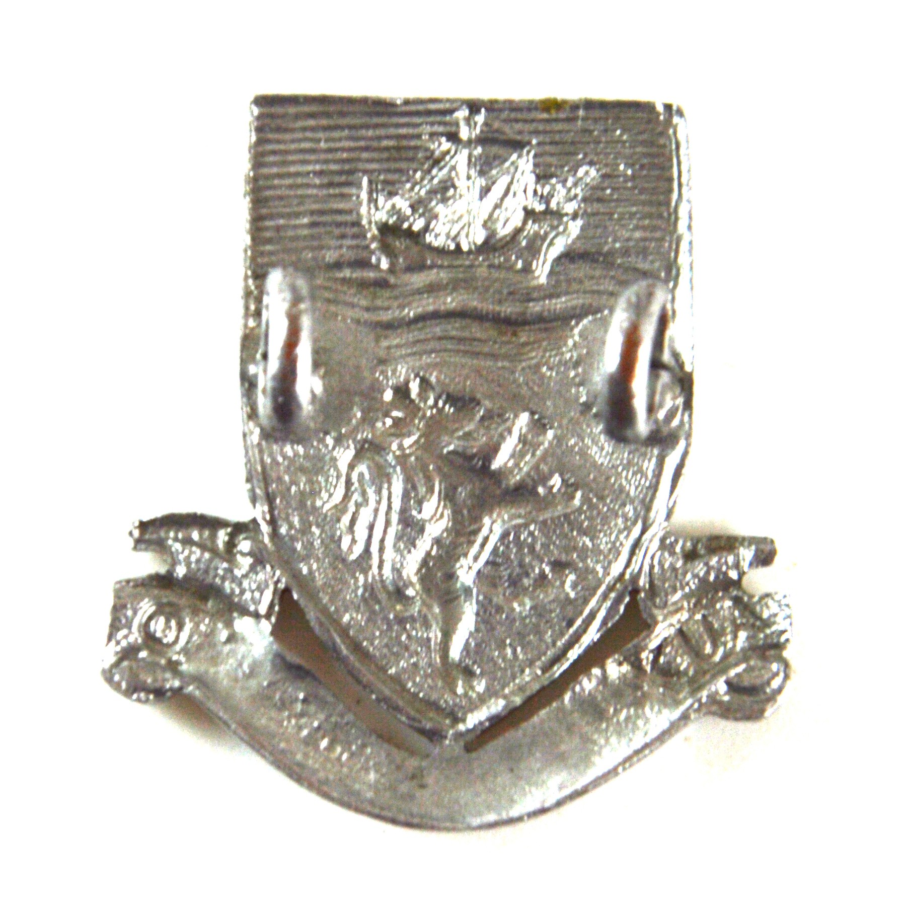 Devon Constabulary Chrome Collar Badge - Image 2