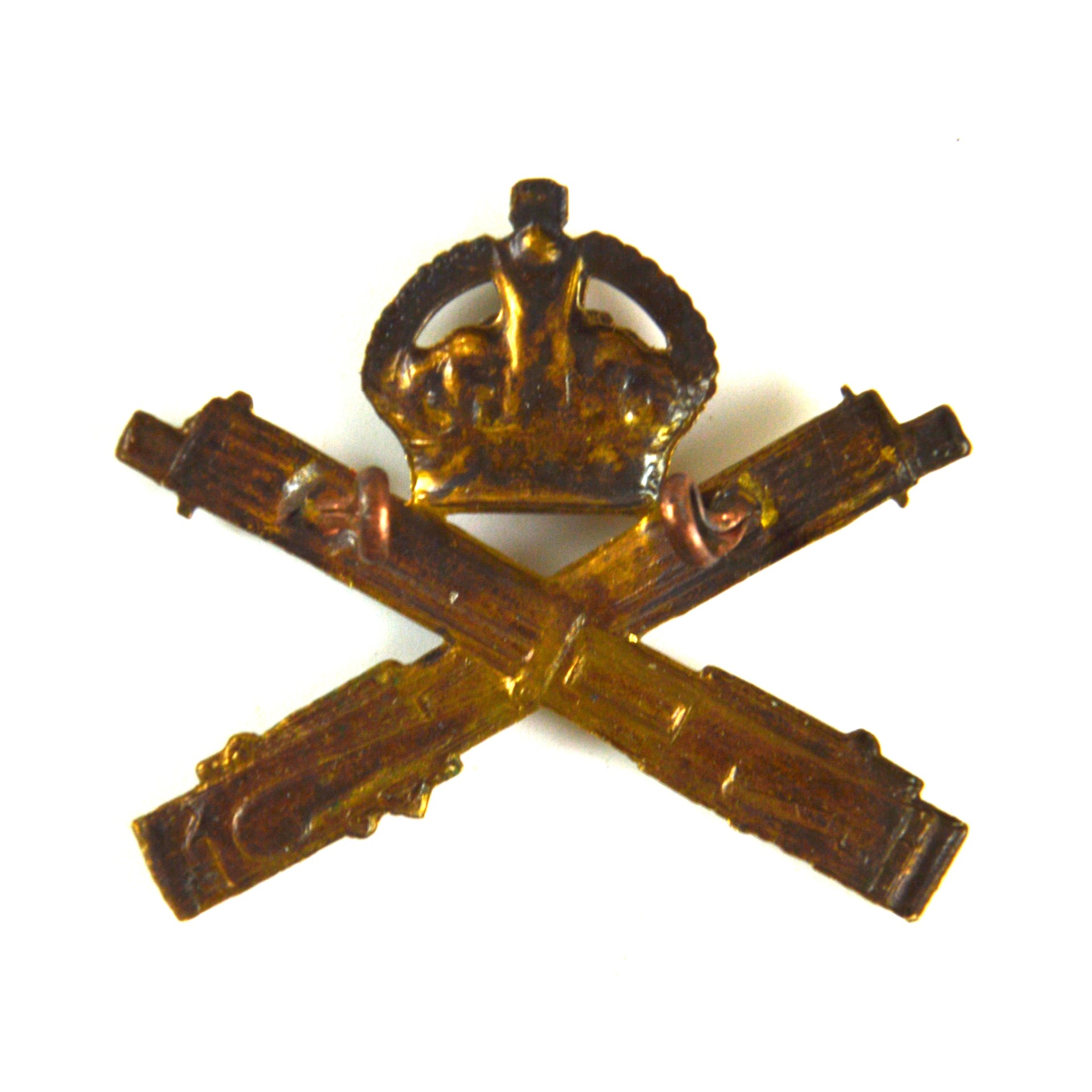 Machine Gun Corps Cap Badge (1915-1922 Pattern) - Restrike - Image 2
