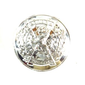 London Scottish Piper's Anodised Button - 25mm