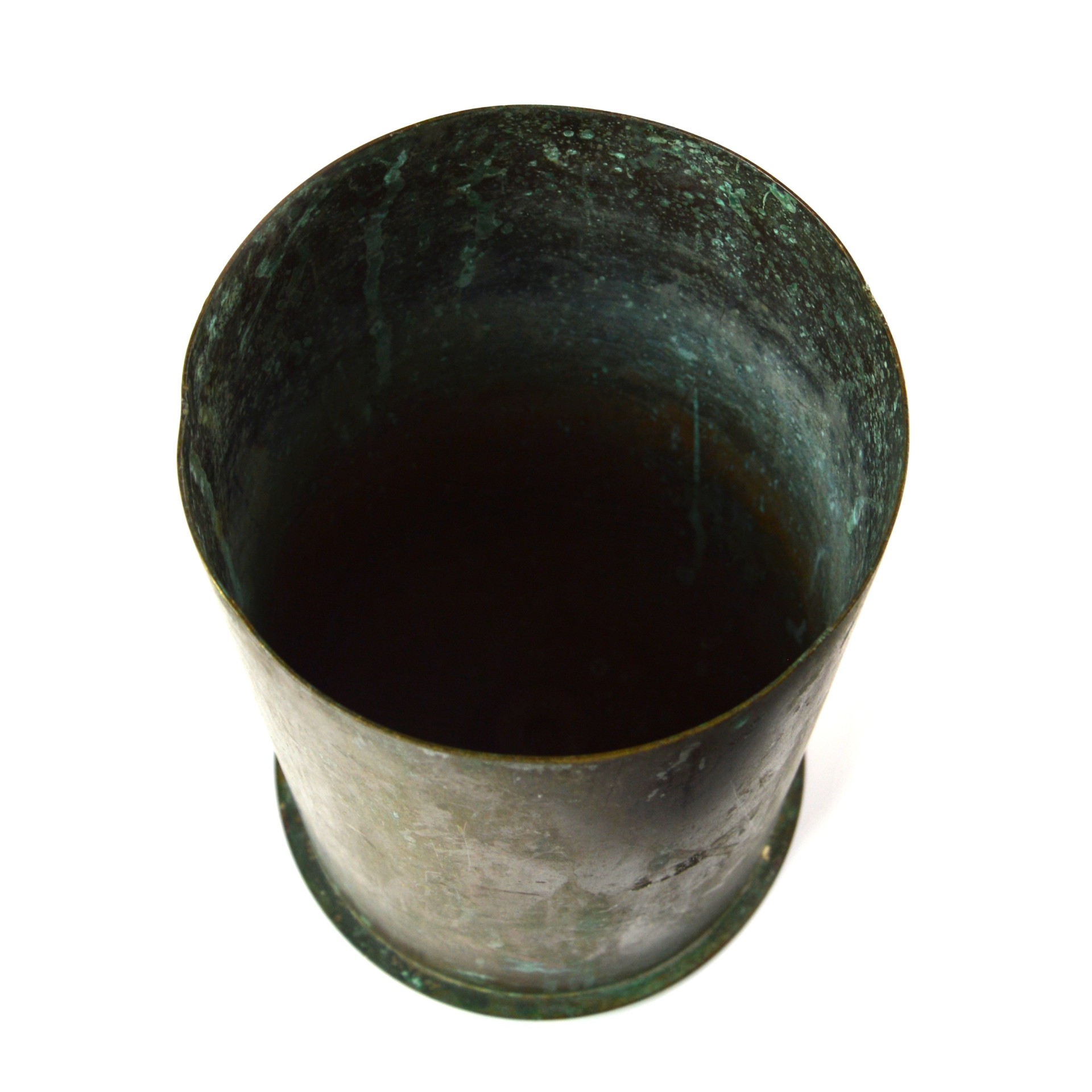 German Third Reich 15cm sFH 18 Howitzer Brass Shell Case - Image 4