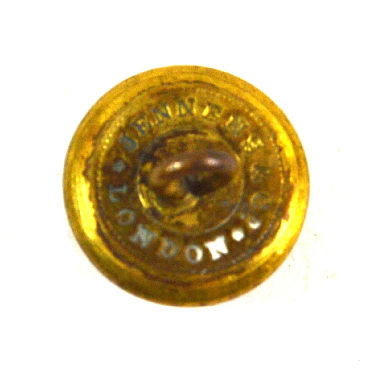 Royal Household Officer's Gilt Levee Button (Edwardian-Era) - 15mm - Image 2