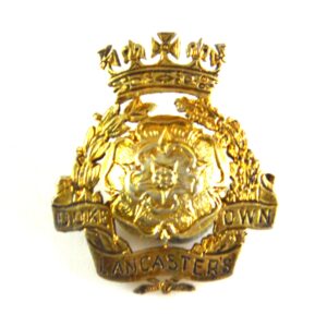 Duke of Lancaster's Own Yeomanry Gilt Sweetheart Brooch Badge