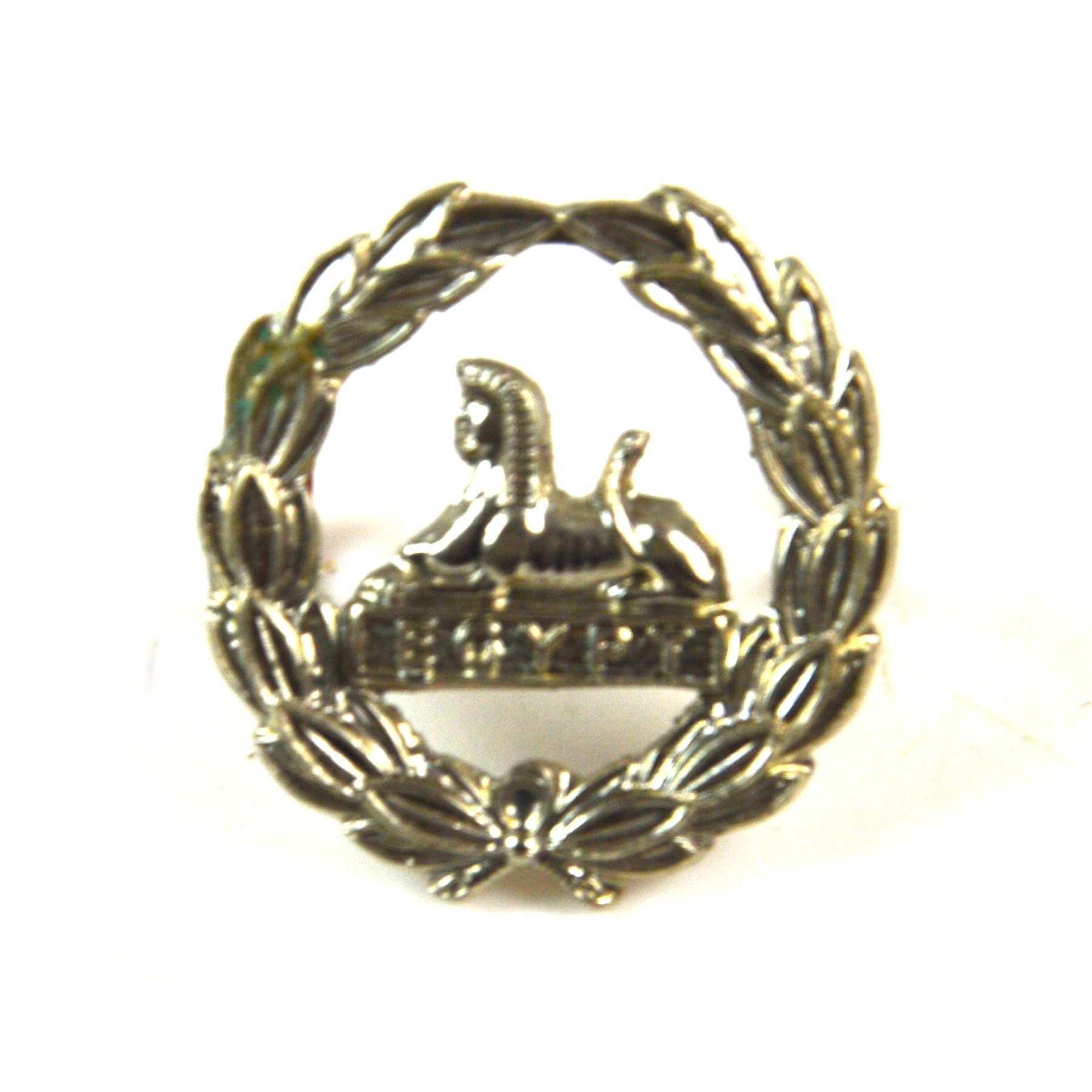 Gloucestershire Regiment White Metal Back Badge