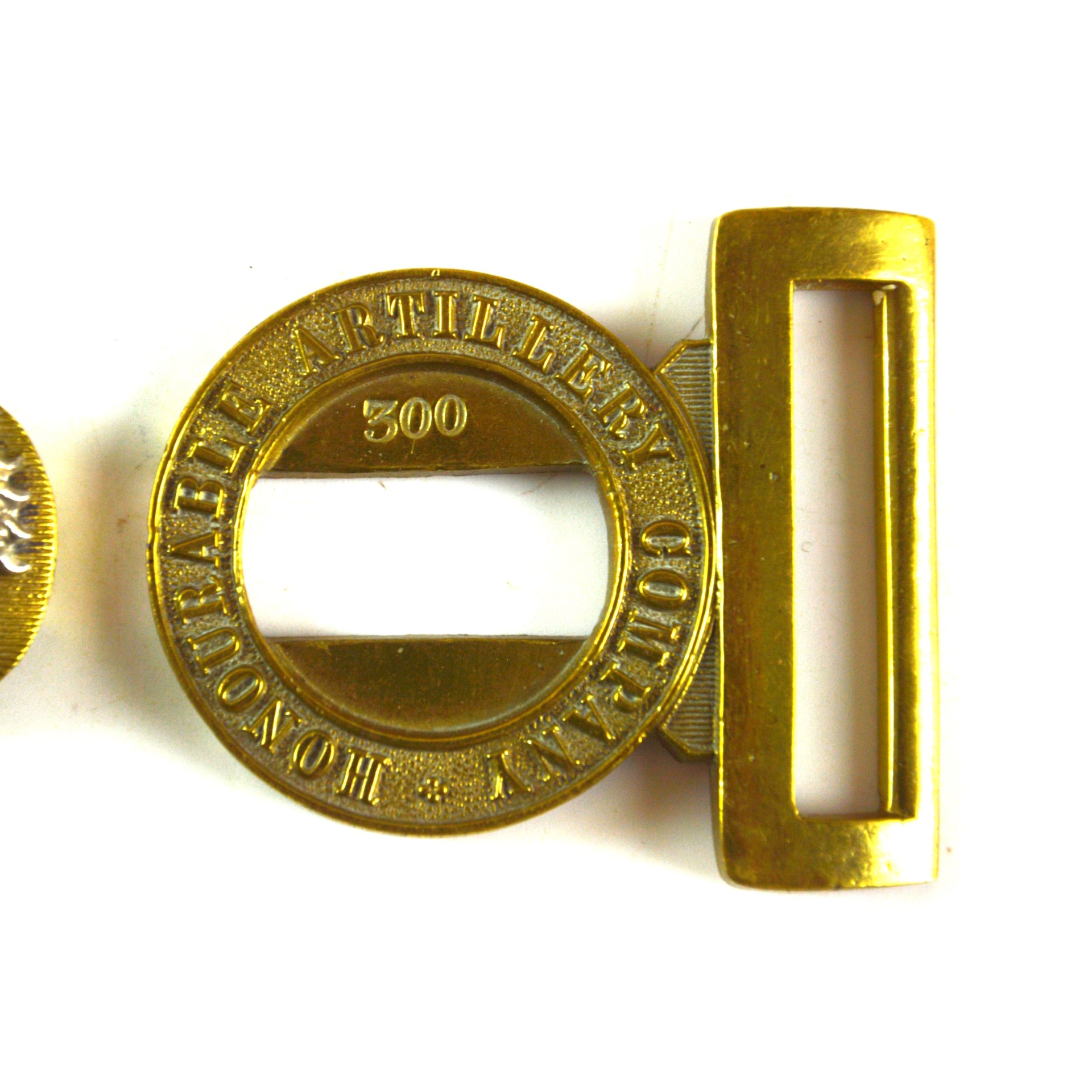 Honourable Artillery Company (HAC) Waist Belt Buckle (GRV - 1910-1936 Pattern) - Image 5