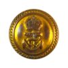 Royal Navy Officer's Gilt Button (1902-1952 Pattern) - 17mm