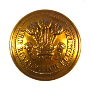 Royal Welch Fusiliers Officer Quality Button (1920-2006 Pattern) - 20mm