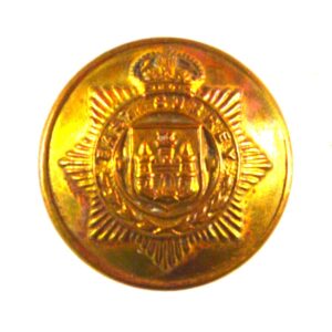East Surrey Regiment Brass Button (1901-1953 Pattern) - 19mm