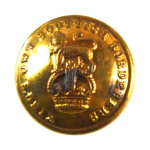 King's Own Scottish Borderers (KOSB) Officers' Gilt Button (1901-1953 Pattern) - 19mm