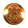 Royal Army Service Corps (RASC) Officers' Gilt Button (GRVI Cypher - 1937-1953 Pattern) - 19mm