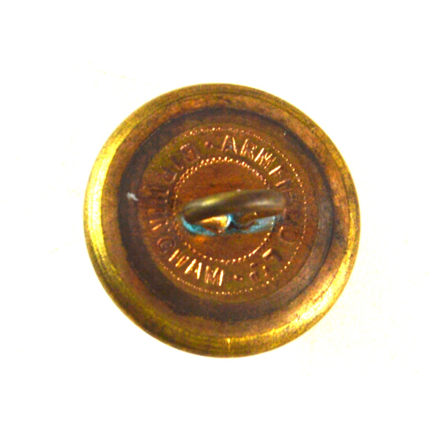 Queen's Own Cameron Highlanders Officers' Gilt Button (1901-1953 Pattern) – 19mm - Image 2