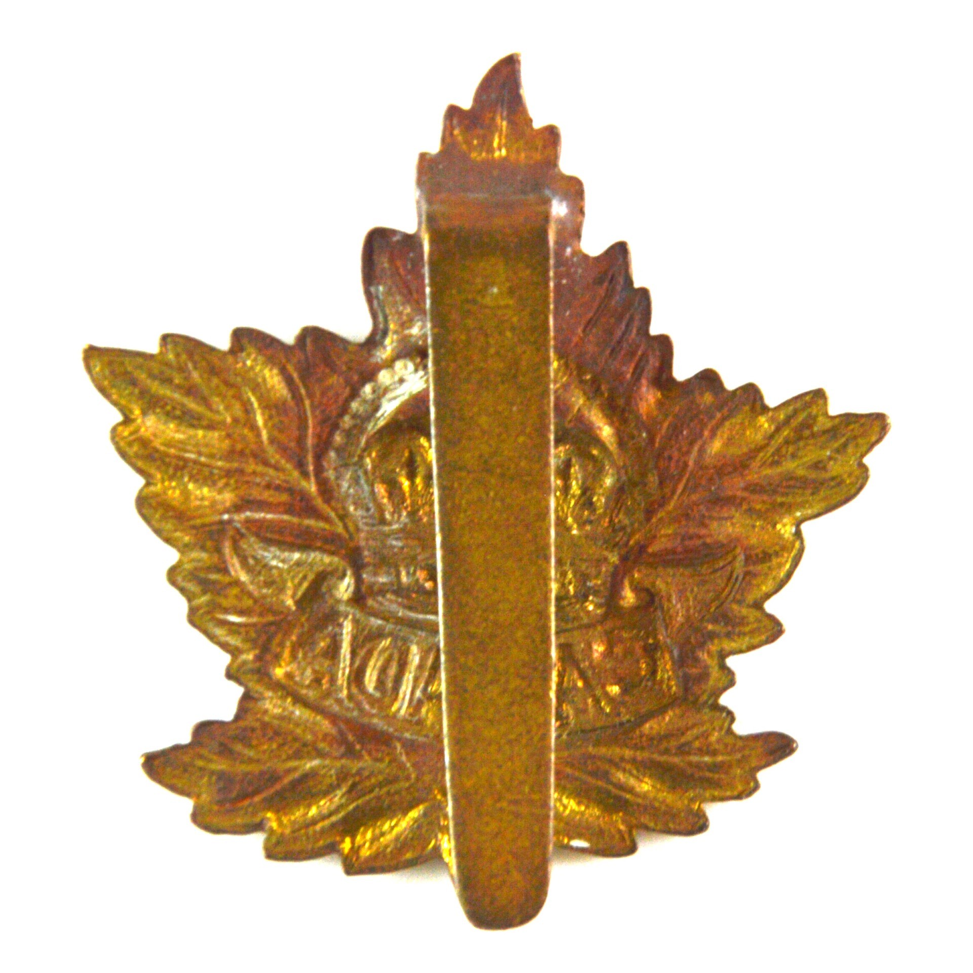 Canadian General Service Cap Badge (c. 1939-1945 Pattern) - Original - Image 2