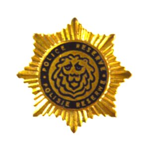 South Africa Police Reserve (SAPR) Lapel Badge