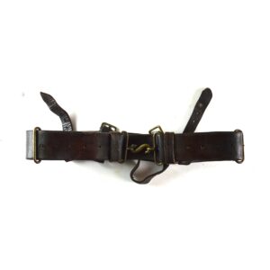 British 1914 Pattern Leather Waist Belt - Original