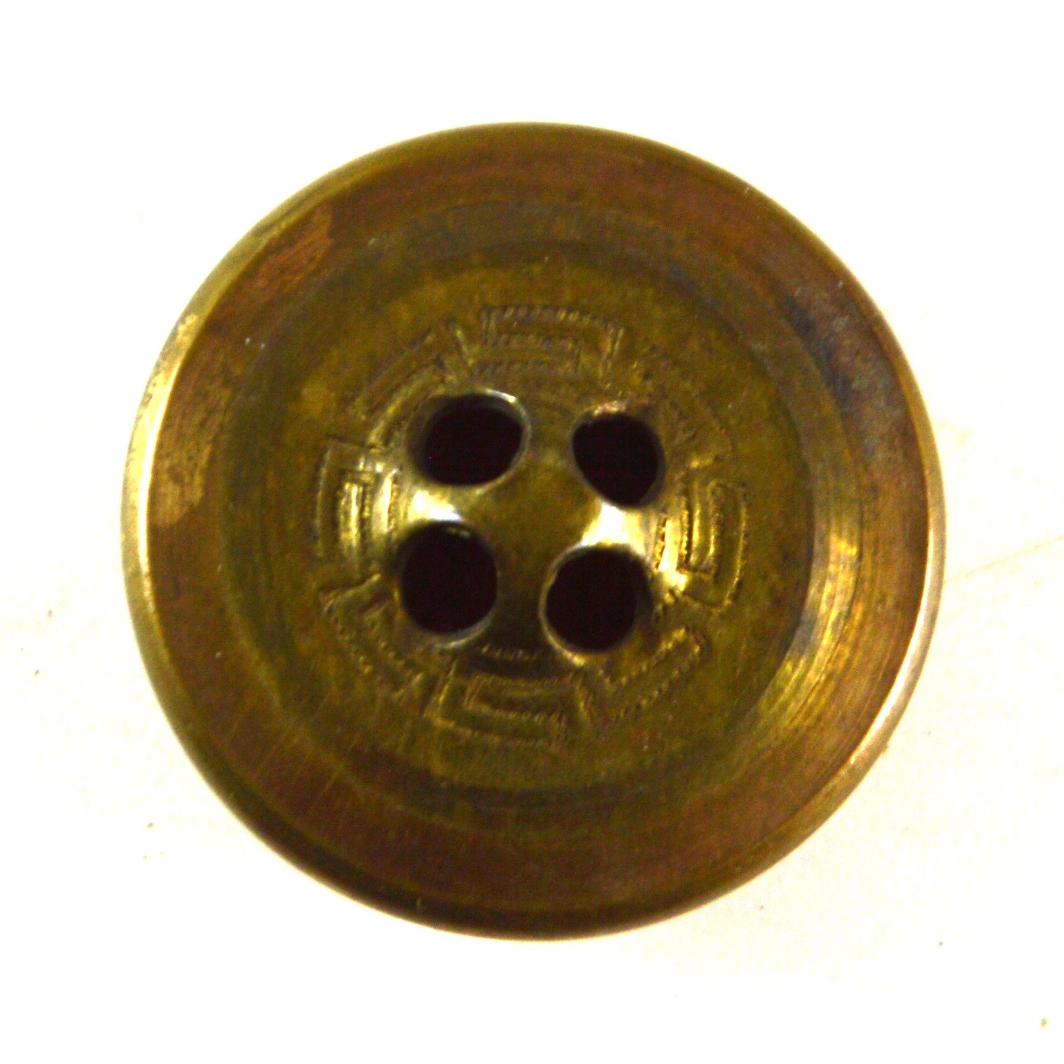 Royal Navy Button, King's Crown (4-Hole Reverse) - 23mm - Image 2
