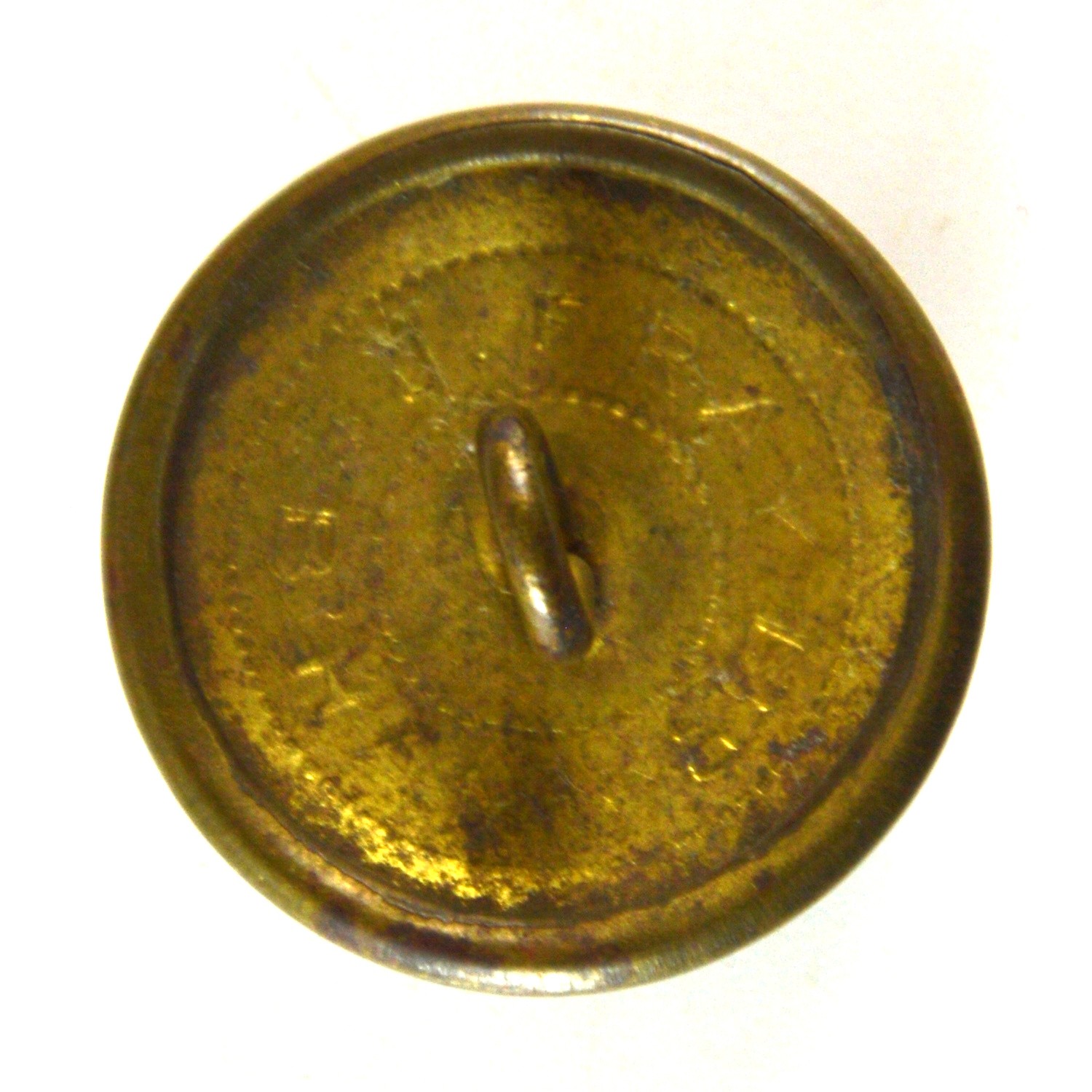Royal Navy Button, King's Crown (Hollow Reverse) - 23mm - Image 2