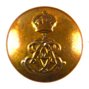 1st Life Guards Officer Button (King's Crown, 1901-1922 Pattern) - 20mm