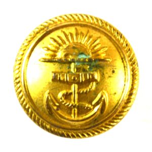 Peninsula and Oriental (P&O) Steam Navigation Company Officer Quality Gilt Button (Smooth Background) - 23.5mm
