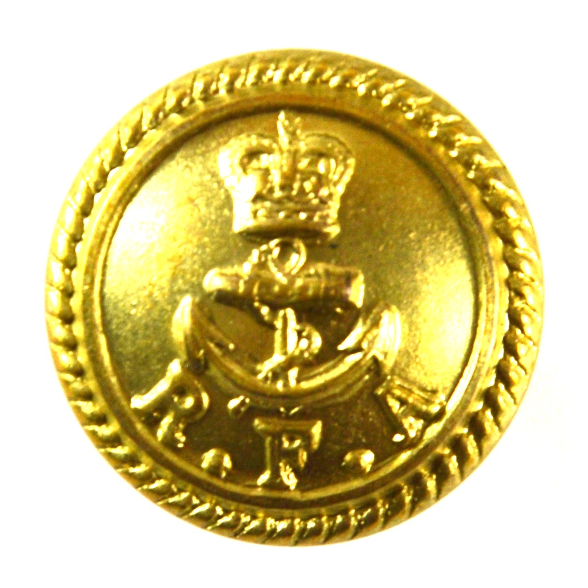Royal Fleet Auxiliary (RFA) Gilt Button (Queen's Crown) - 23.5mm