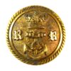 Royal Naval Reserve (RNR) Officer Button (Queen Victoria's Crown, 1891-1901 Pattern) - 24mm