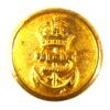 Royal Navy Gilt Button (King's Crown, 1901-1953 Pattern) - 23.5mm