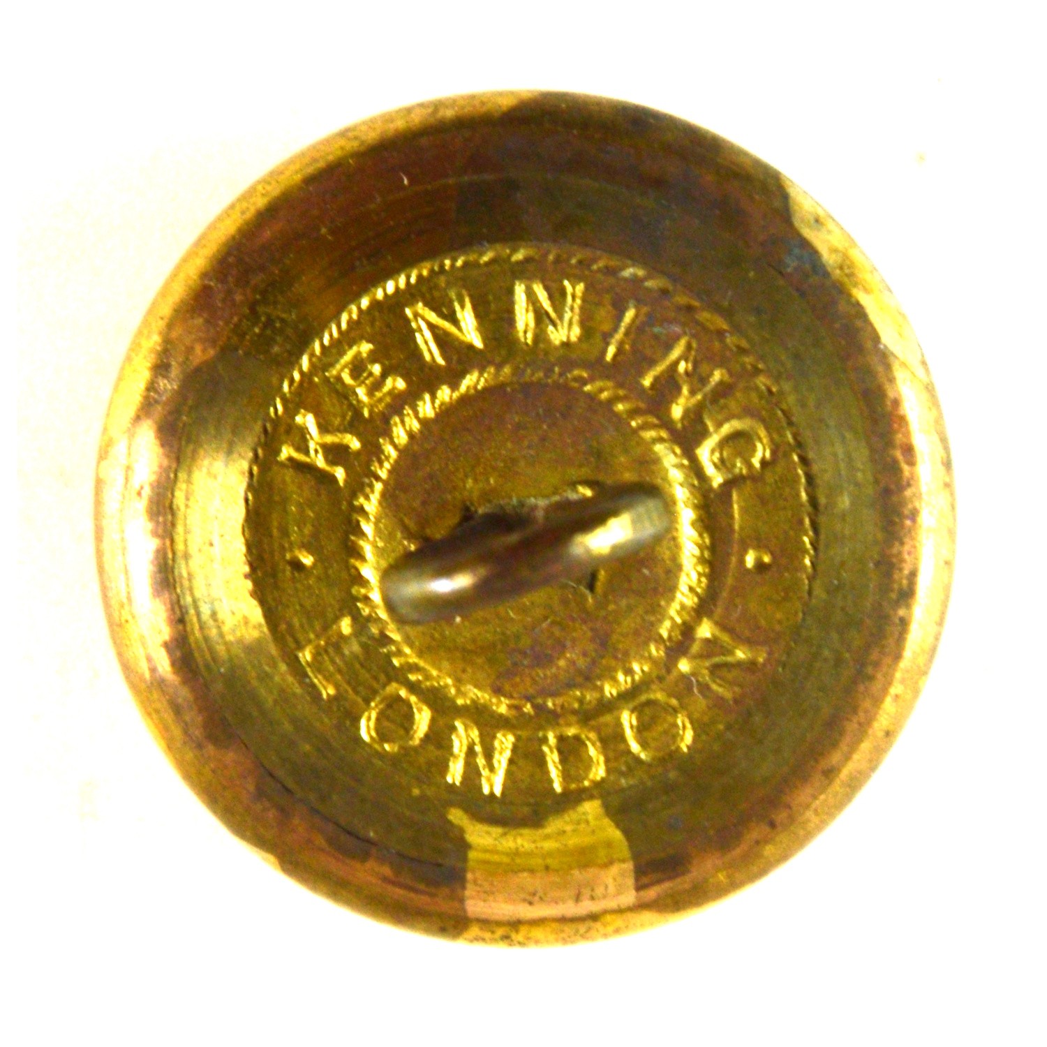 Royal Navy Gilt Button (King's Crown, 1901-1953 Pattern) - 23.5mm - Image 2