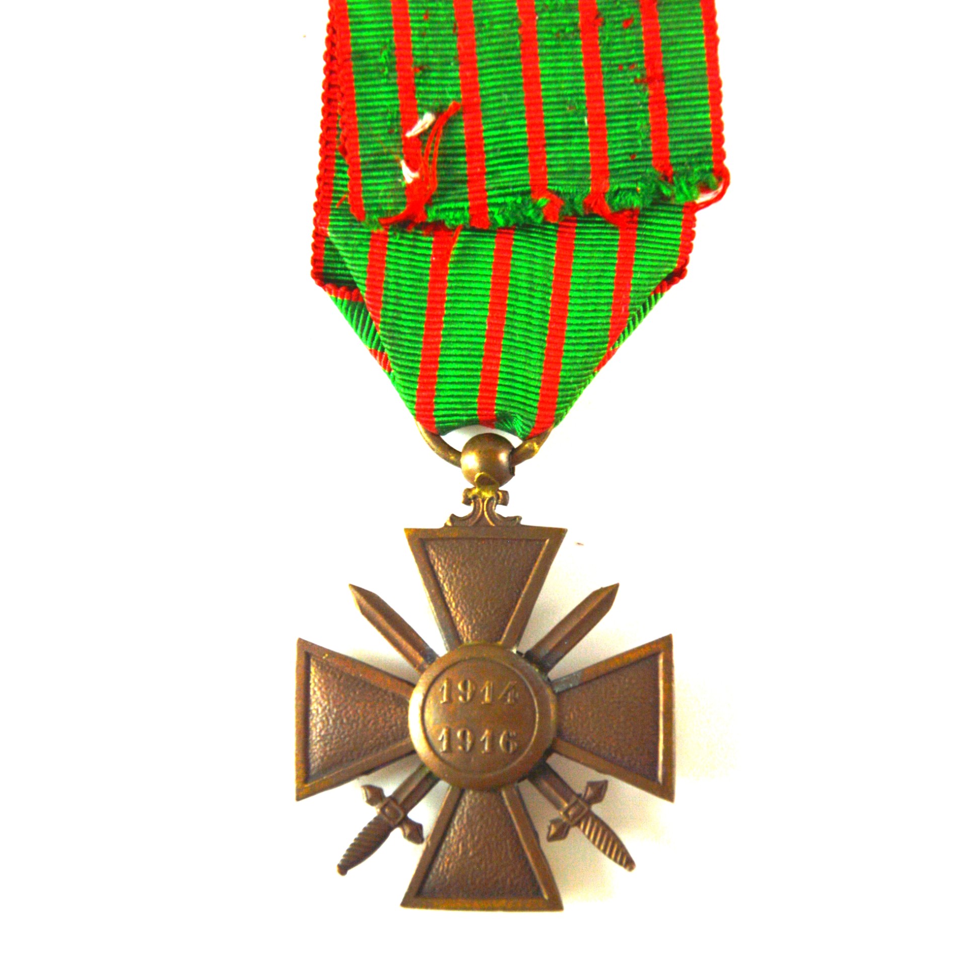 French Croix de Guerre 1914-1916 Medal - Image 2