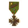 French Croix de Guerre 1914-1915 Medal with Silver Star, Gold Star and Bronze Palm