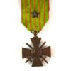 French Croix de Guerre 1914-1918 Medal with Silver Star