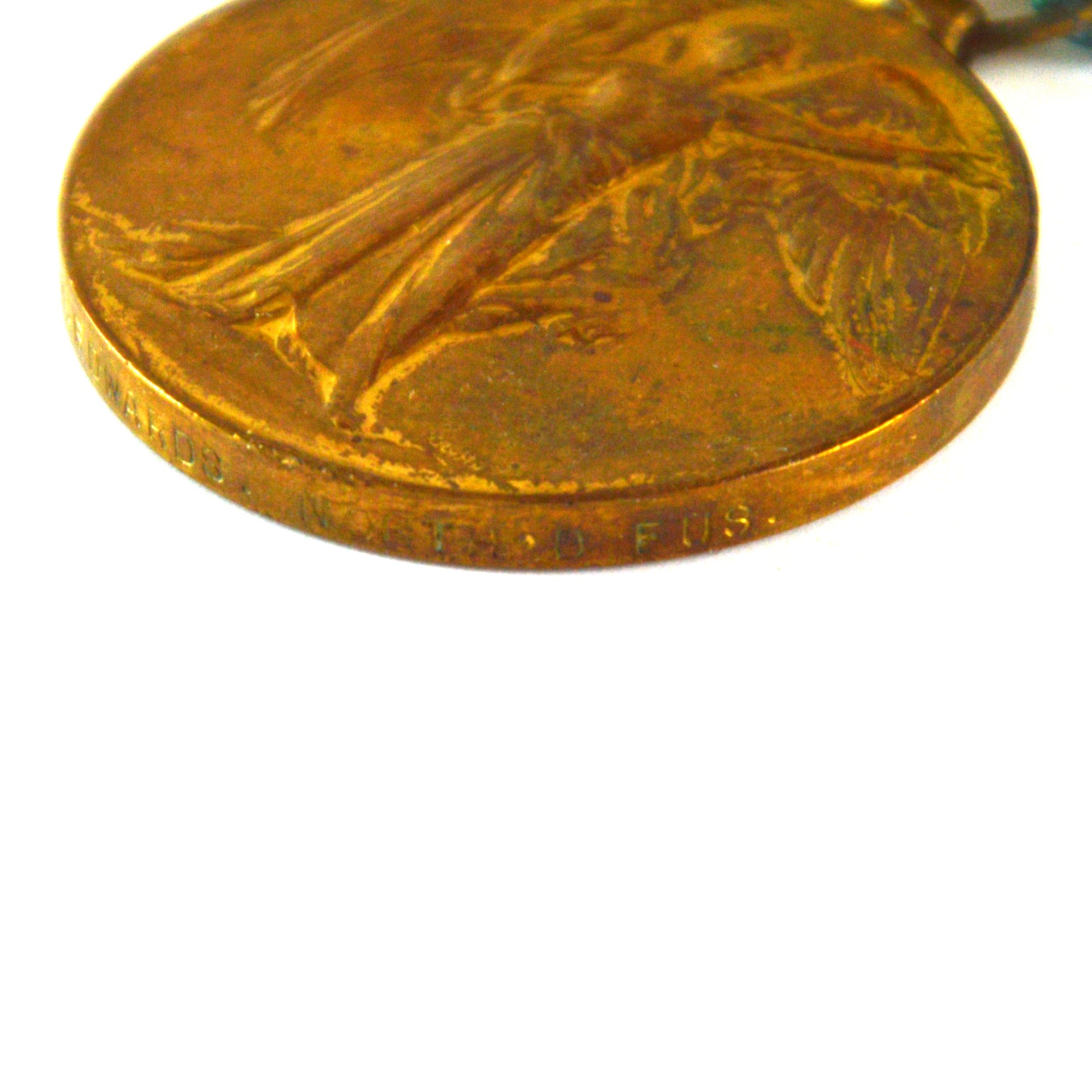 Victory Medal, Private William Edwards, 14th (Pioneers) Battalion, Northumberland Fusiliers (Silver War Badge Recipient) - Image 4