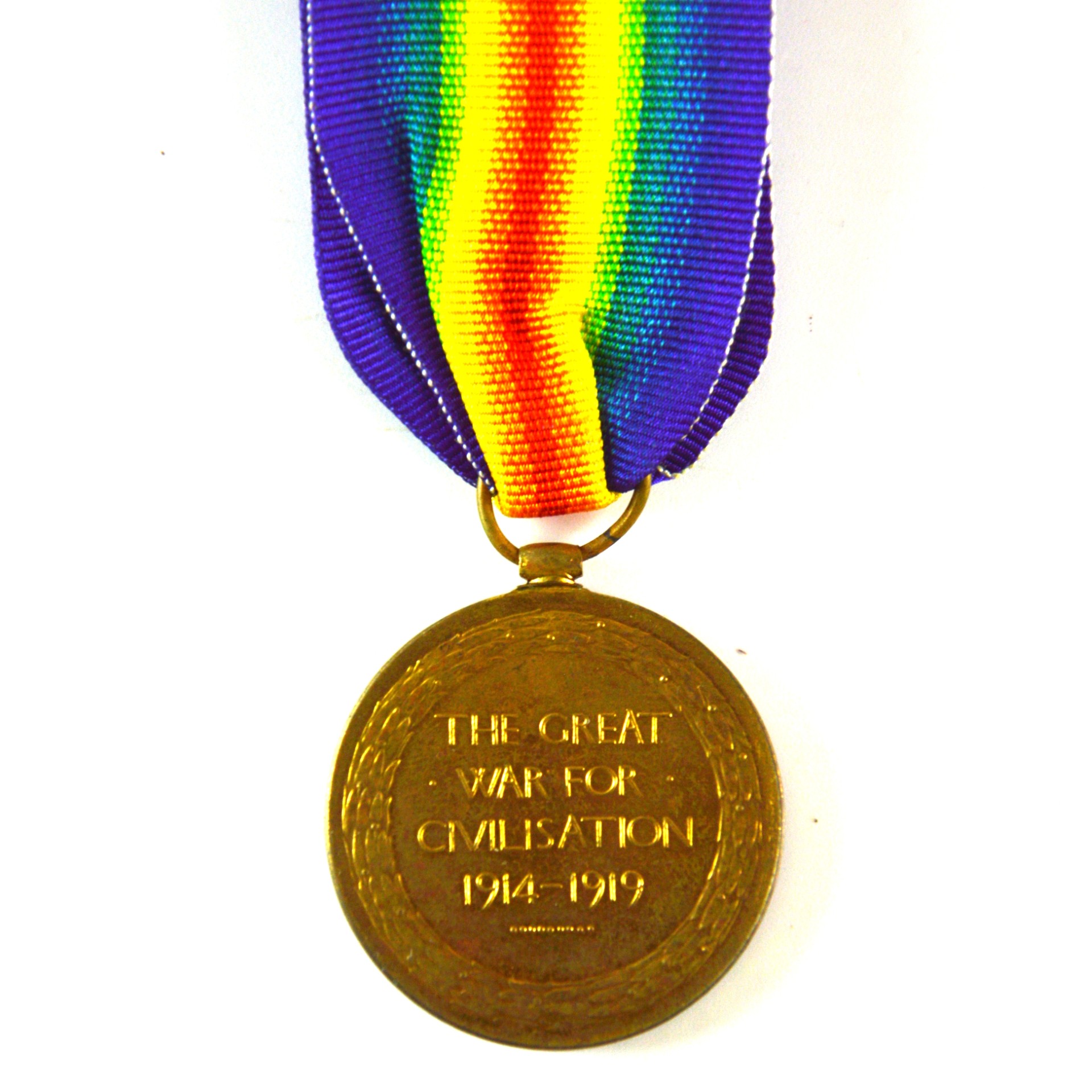 Victory Medal, Serjeant Percy Ottaway Bain Ney, 1/1st Sussex Yeomanry - Image 2