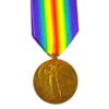 Victory Medal - Gunner Frank Jones, Royal Field Artillery (RFA)