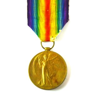 Victory Medal - Private Alfred Thurgood, 1/1st Battalion, Hertfordshire Regiment