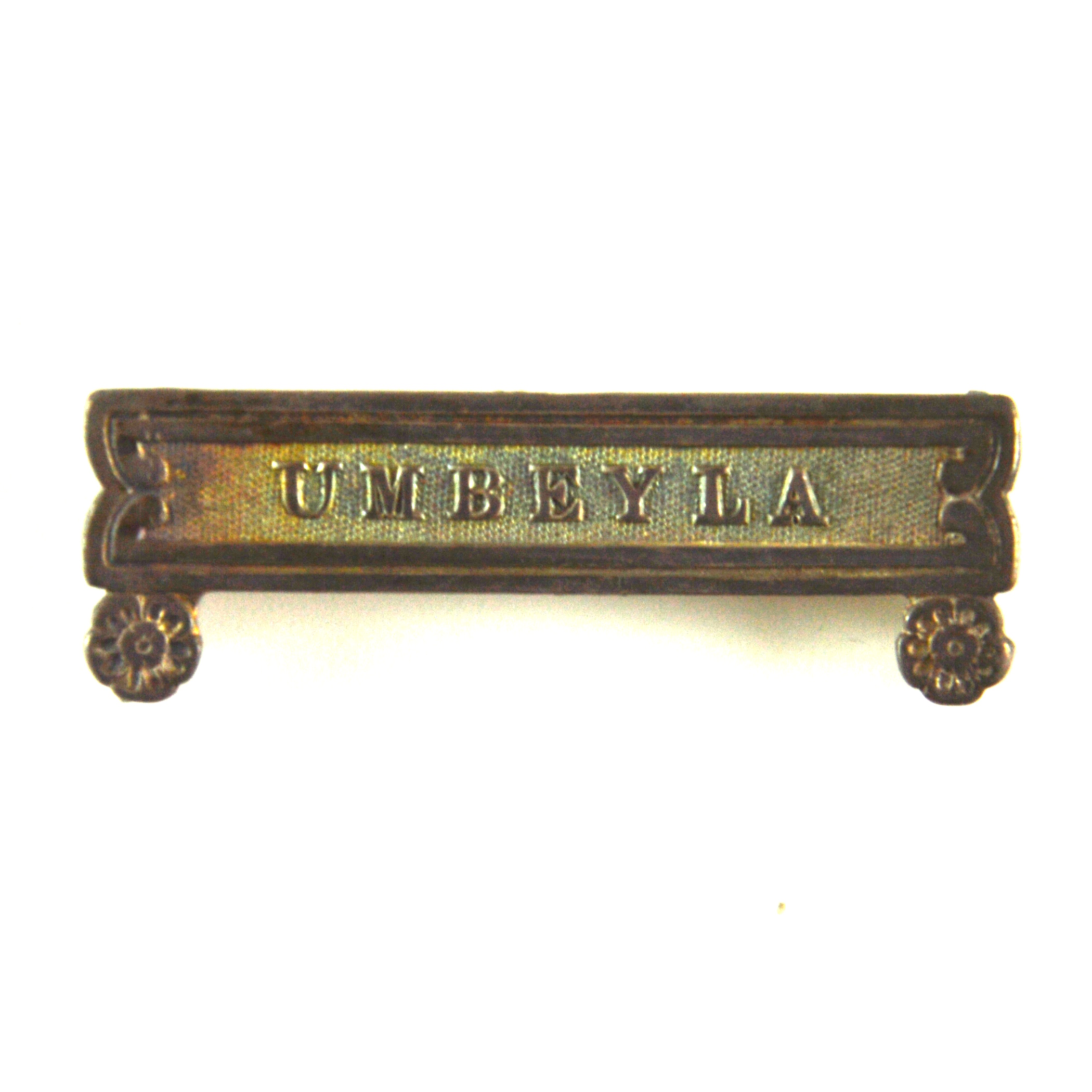 Umbeyla Clasp - Contemporary Tailor's Copy
