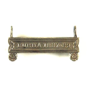 Burma 1887-89 Clasp - Original