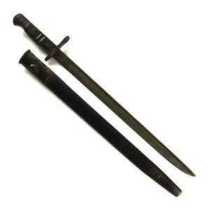 British Pattern 1913 Enfield Bayonet in Scabbard - Remington, March 1916