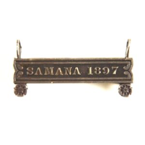 Samana 1897 Clasp - Original for the India Medal (1895)