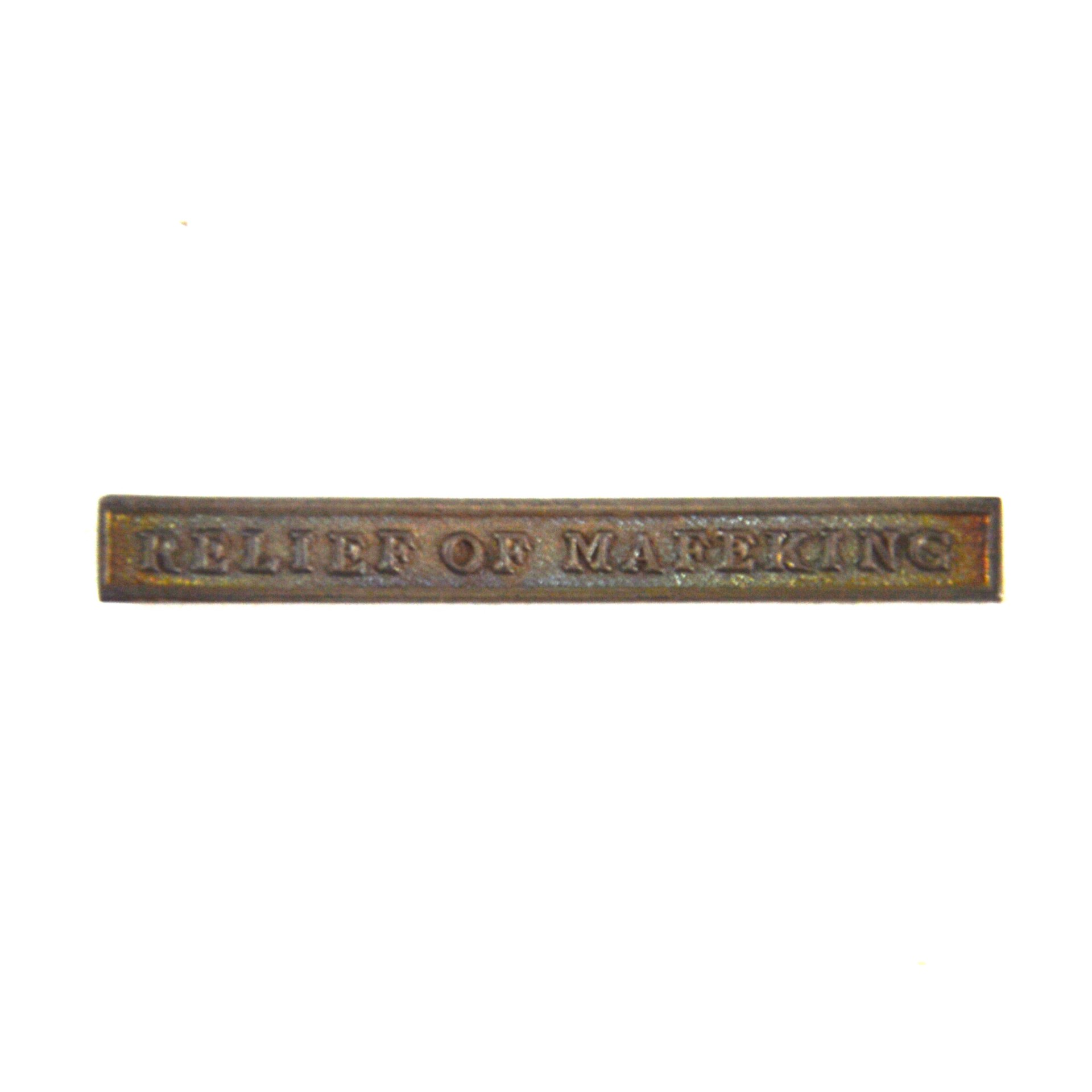 Relief of Mafeking Clasp Face – Contemporary Tailor’s Copy for the Queen’s South Africa (QSA) Medal